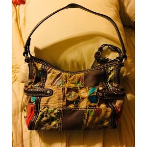 Fossil Multi-colored Shoulder Bag